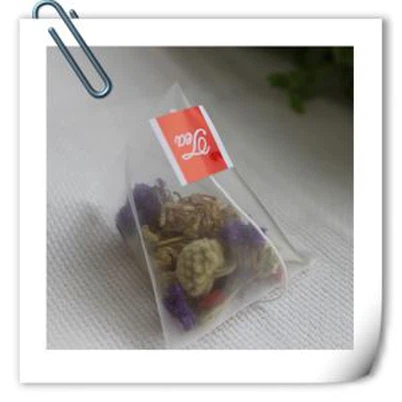 피라미드 Teabag 체중 감소 해독 차 봉지를위한 전통 중국 약초 차
